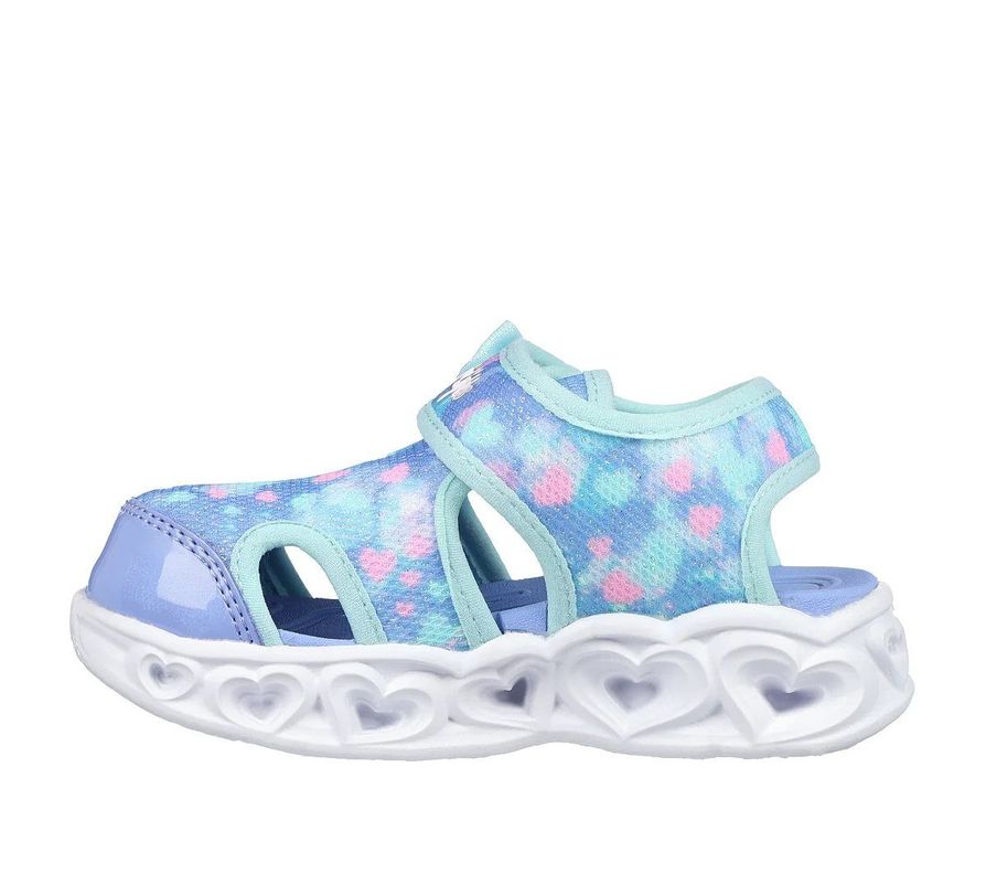 Sandalias Skechers Heart Lights (Luces) Bebe 303250N-AQMT-4