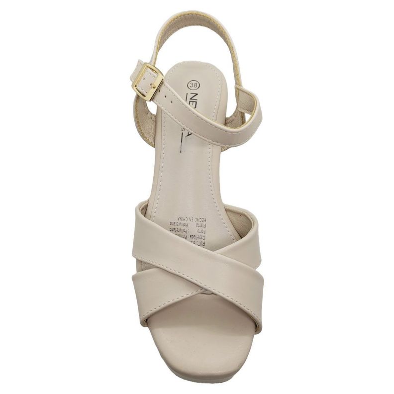 SANDALIA DE FIESTA NEW WALK BEIGE | 3P8462-16-D0-1