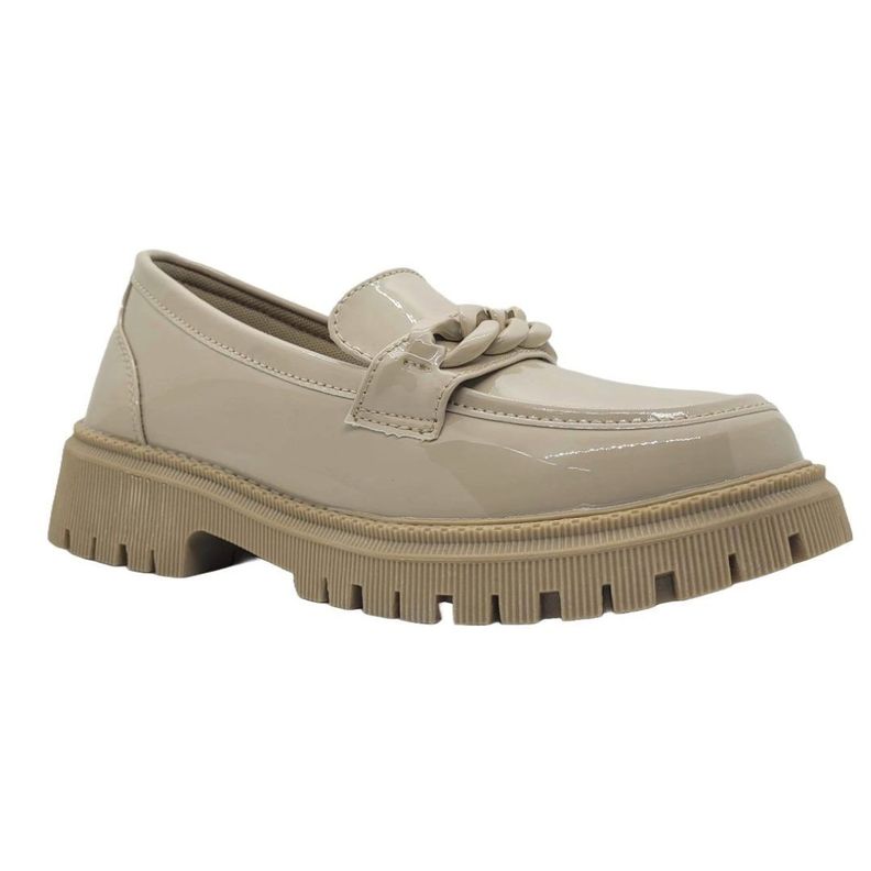 MOCASINES ALQUIMIA BEIGE CHAROL 3011-0