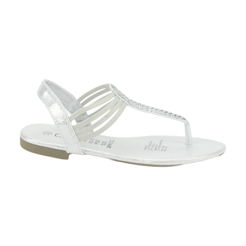 SANDALIAS CHALADA SILVER 17-ALKI-5-0