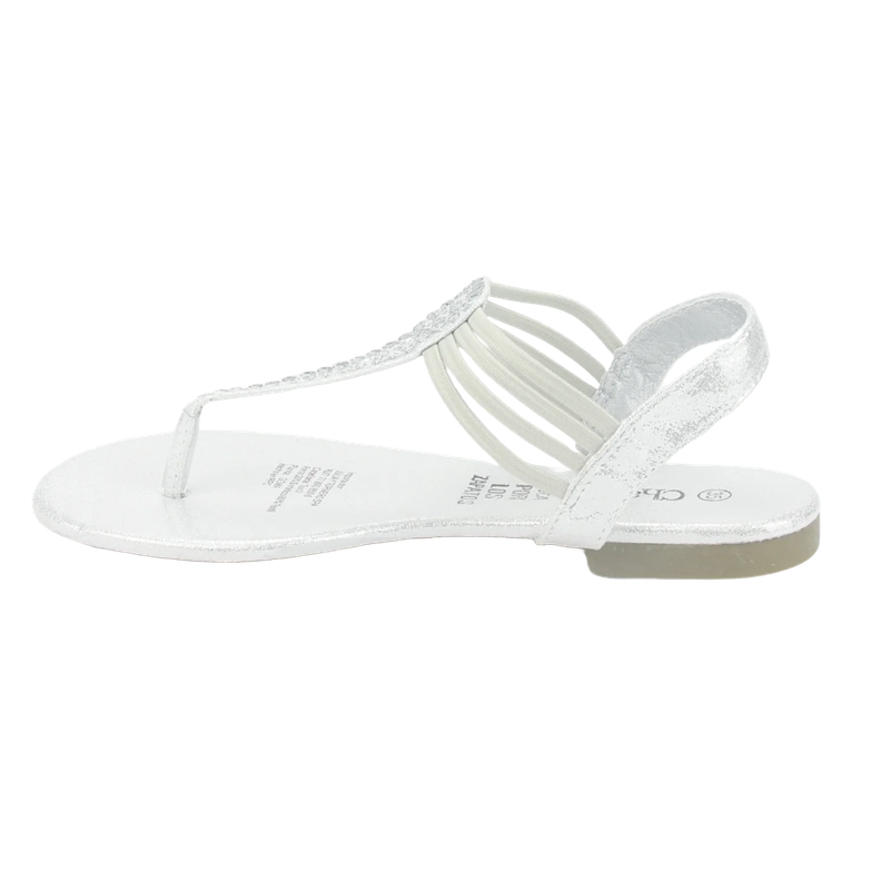 SANDALIAS CHALADA SILVER 17-ALKI-5-1