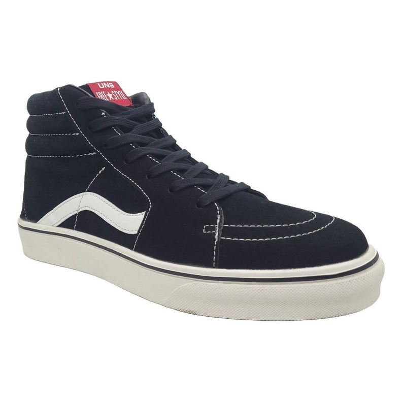 ZAPATILLAS UNISPORT BLANCO/NEGRO HOMBRE | 9844-2