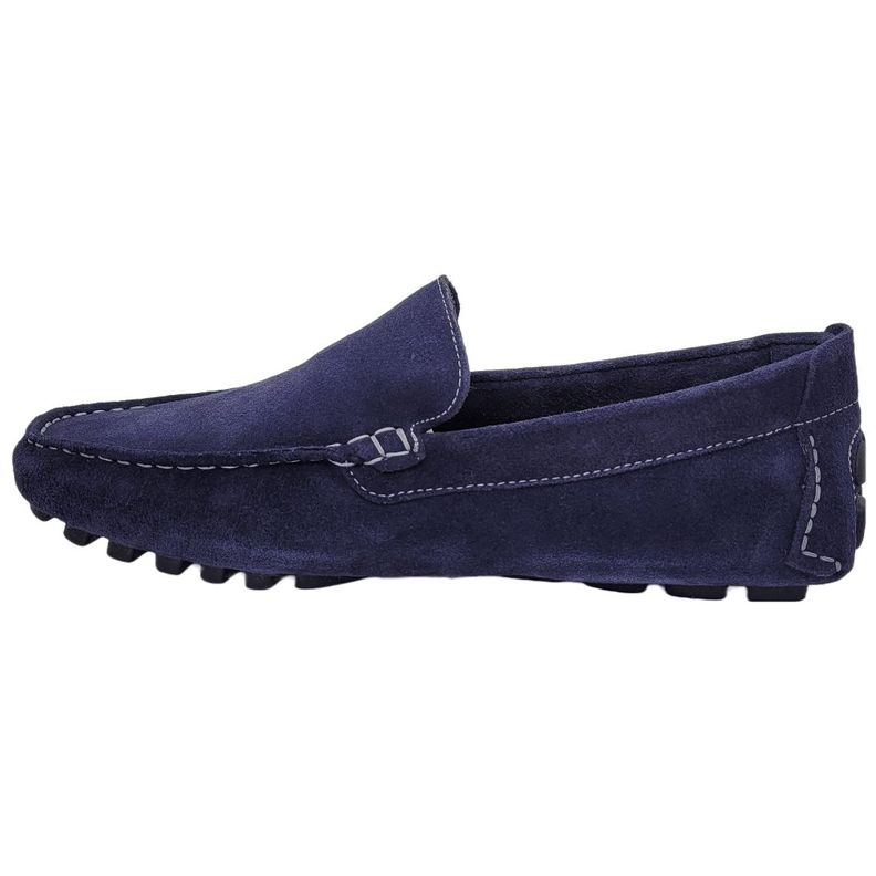 Mocasín Guante Azul Marino Hombre 32936-1