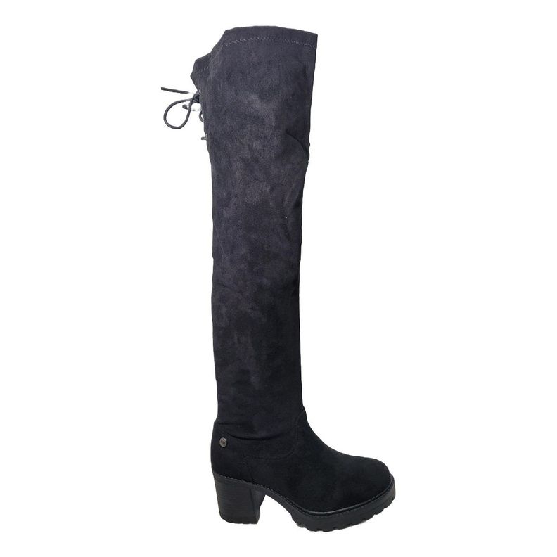 BOTAS BOTELI DE GAMUZA NEGRAS | R51-0