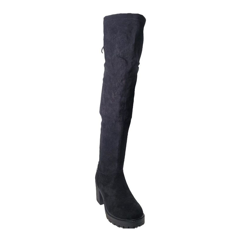 BOTAS BOTELI DE GAMUZA NEGRAS | R51-2