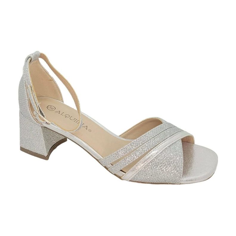 SANDALIAS ALQUIMIA DE FIESTA SILVER 3396-0