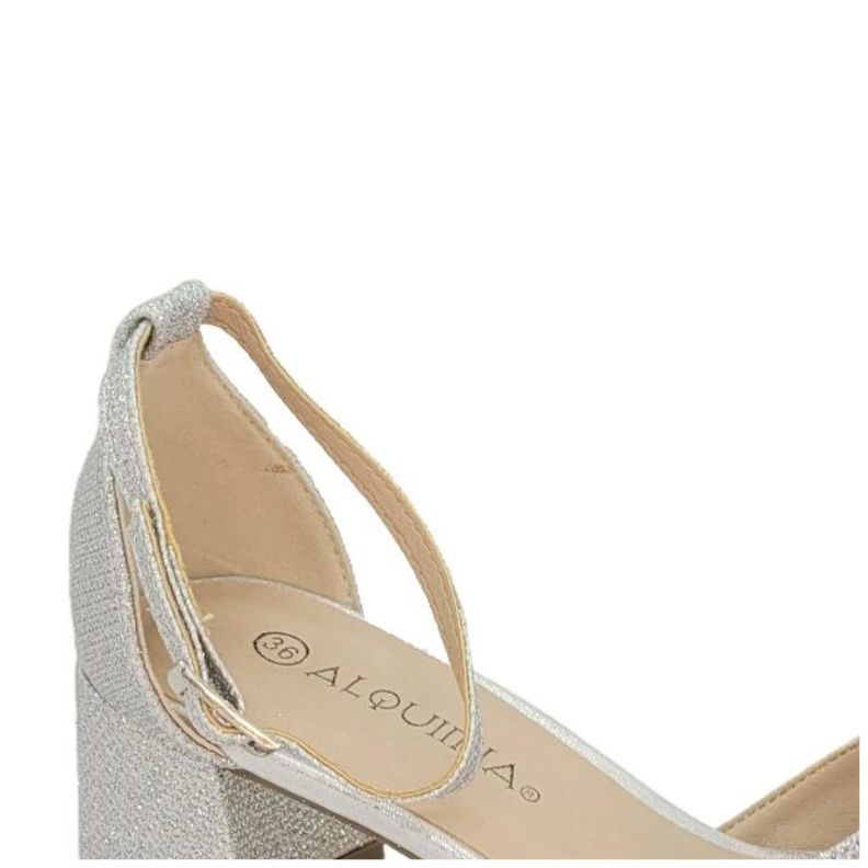 SANDALIAS ALQUIMIA DE FIESTA SILVER 3396-1