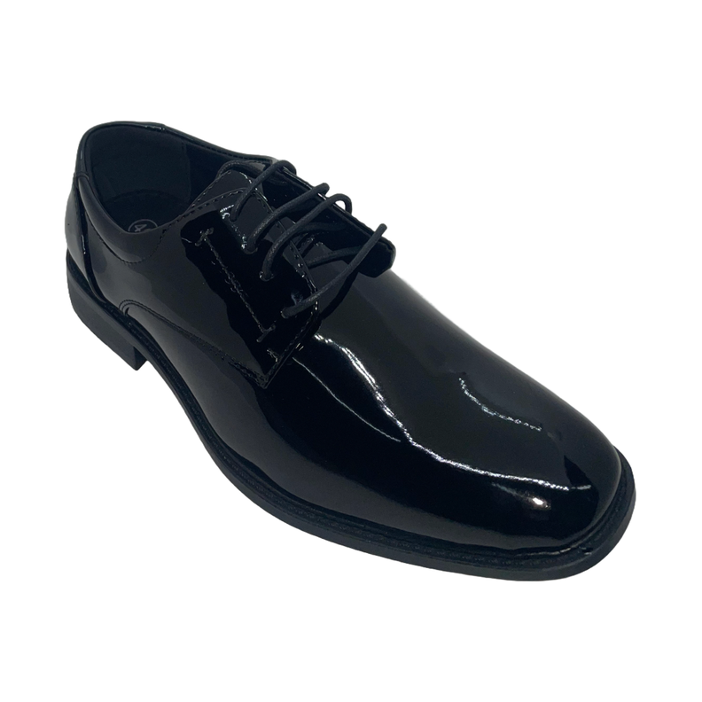 ZAPATOS UNISPORT NEGRO CHAROL | 9028-20-1