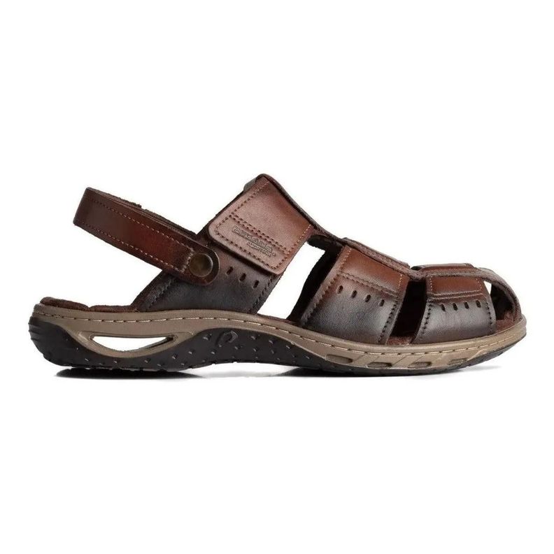 SANDALIAS PEGADA MARRON HOMBRE 131669-02-0