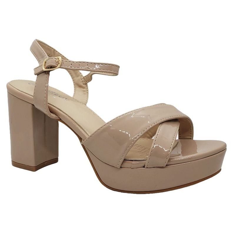 SANDALIAS DE FIESTA HUALUNAOTE PINK CHAROL | T2117-2