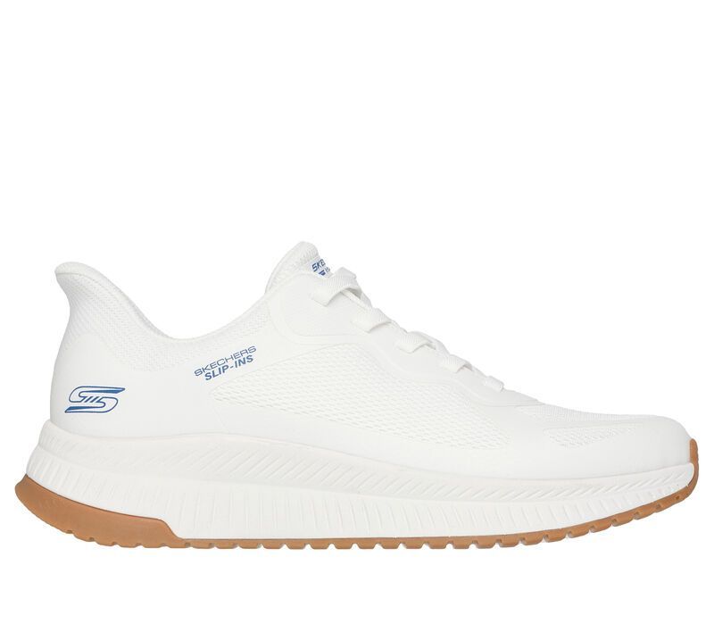 ZAPATILLAS SKECHERS SLIP INS BOBS SQUAD CHAOS 4| 118423-WHT-0