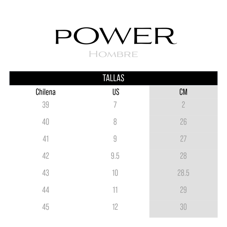 ZAPATILLAS POWER HELCA NEGRAS (HOMBRE) | 889-6712-4