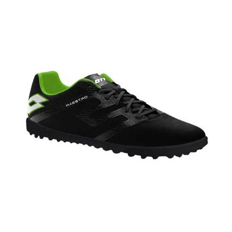 Zapatillas Baby Futbol Lotto Maestro TF Negro Infantil J017-0