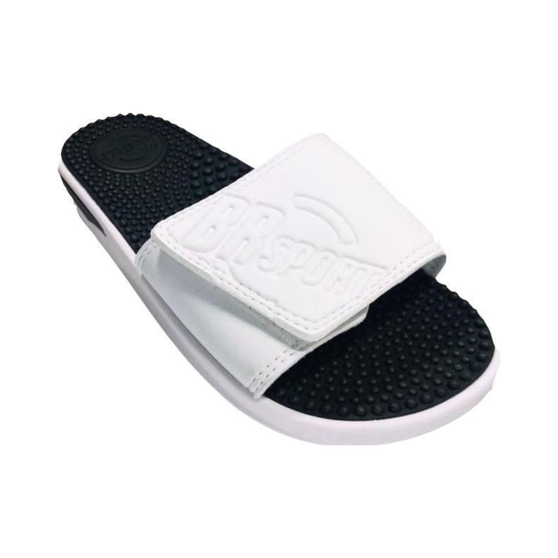 Sandalias tipo Slide Blancas/Negras Br Sport 2254.108.21189.16072-0