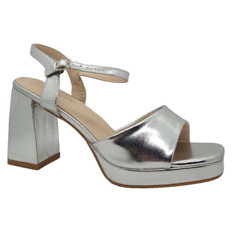 SANDALIAS DE FIESTA HUALUNAOTE SILVER | T2133-2