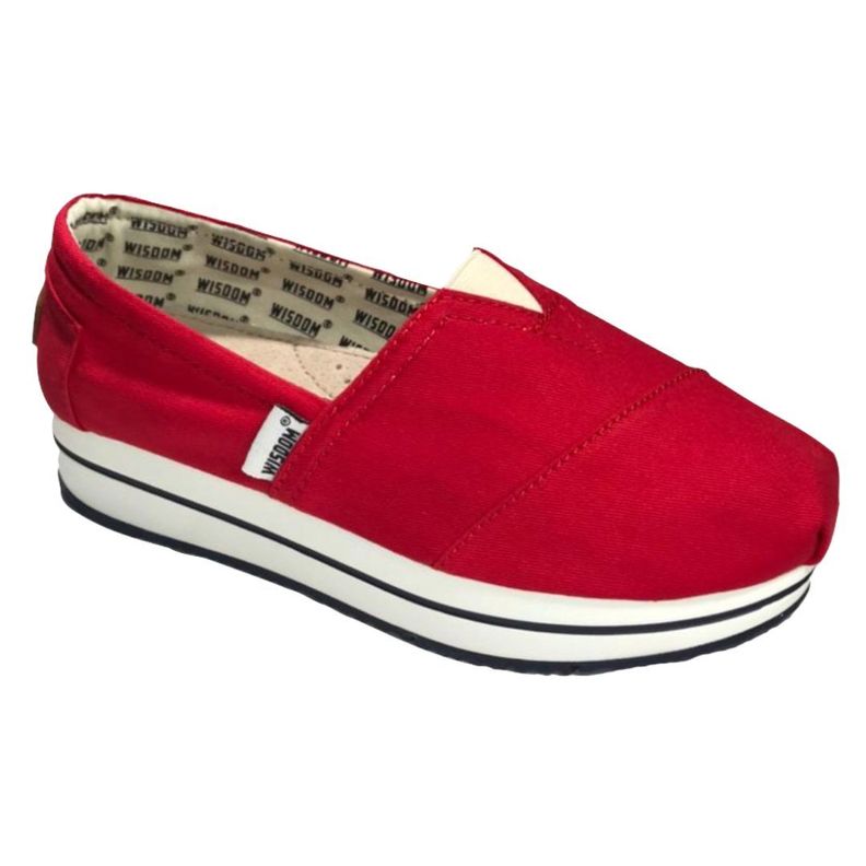 ALPARGATAS WISDOM ROJO | W010-0