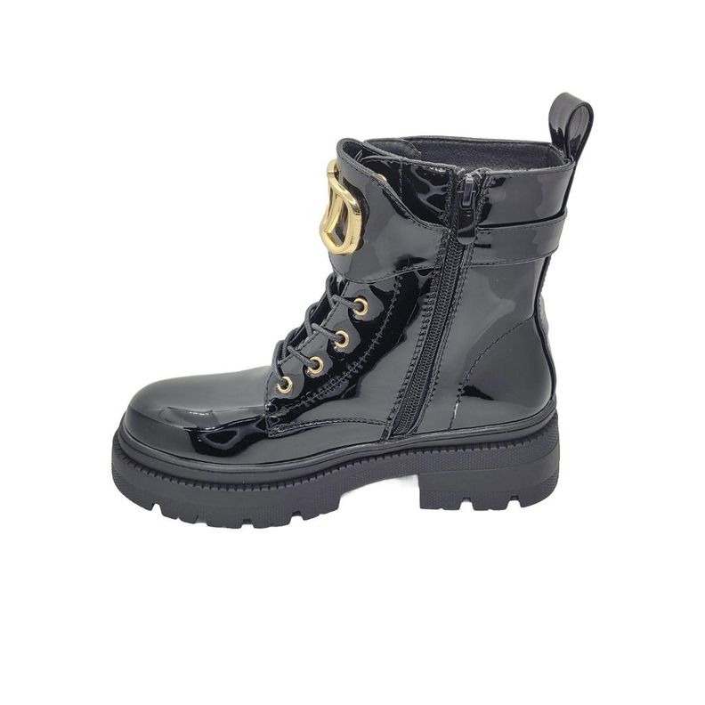 BOTINES CELINA RIGIO NEGRO CHAROL 24JS05A-1