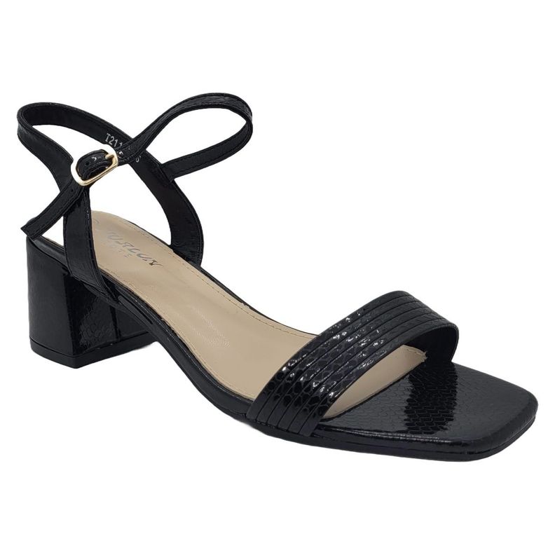 SANDALIAS DE FIESTA HUALUNAOTE BLACK | T2112-2