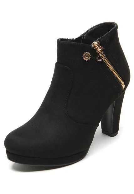 BOTIN CHALADA MUJER NEGRO 1-BAMBINA-3-0