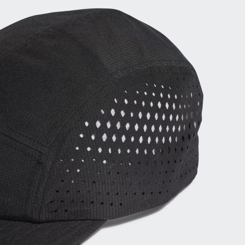 GORRO JOCKEY DE CINCO PANELES RUNNING X 4D HEAT.RDY NEGRO |-3