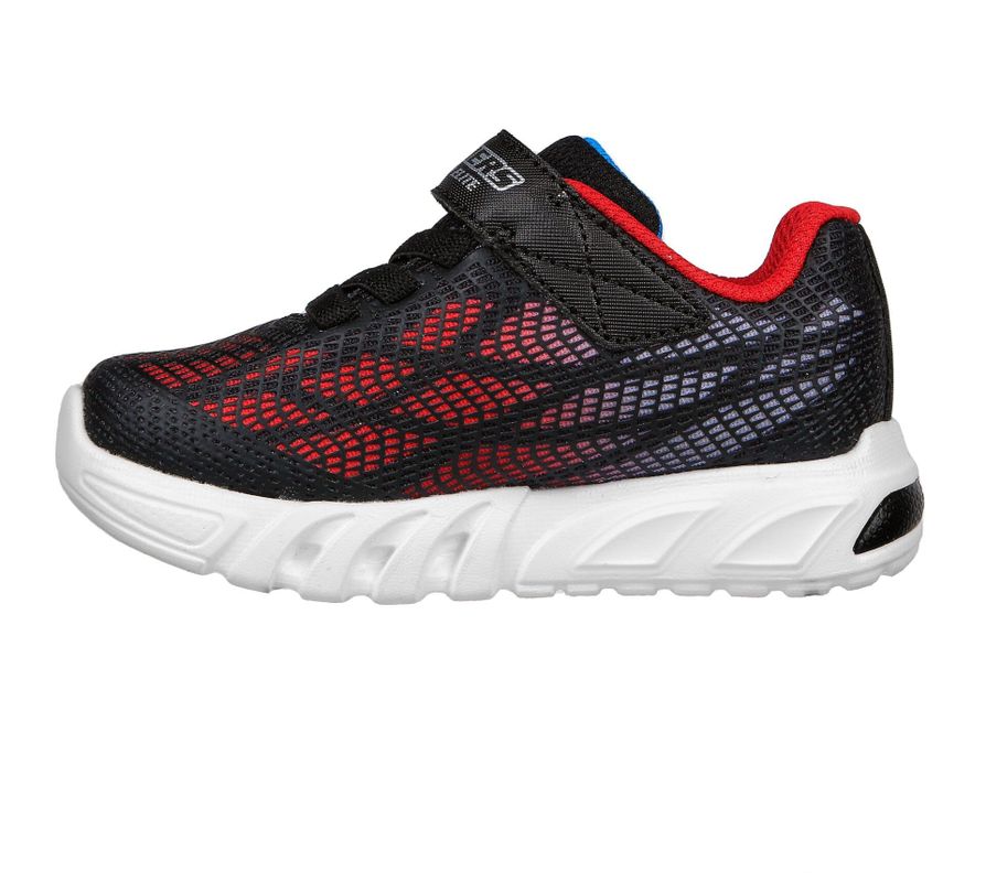 Zapatillas Skechers Flex Glow Elite Vorlo (Luces) Bebes 400137N-BKRB-3