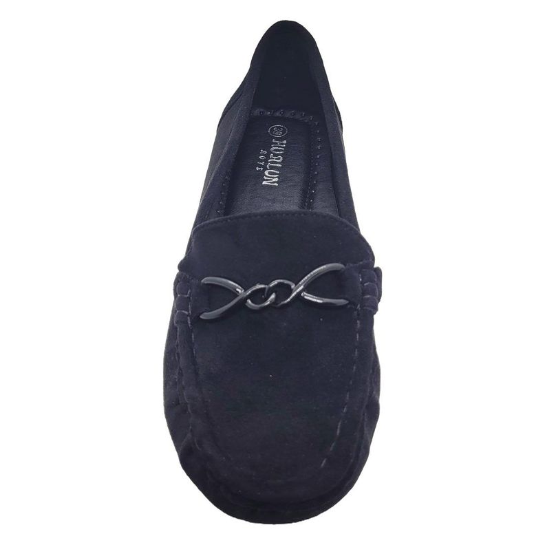 MOCASINES HUALUNAOTE GAMUZA BLACK | H-90-3