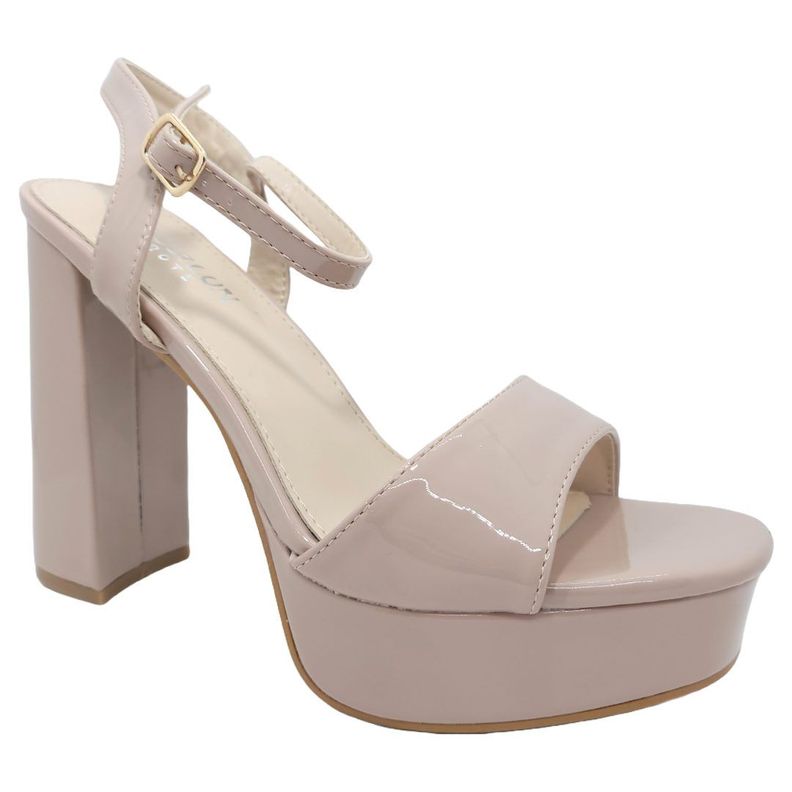 SANDALIAS DE FIESTA HUALUNAOTE PINK CHAROL | T2116-3