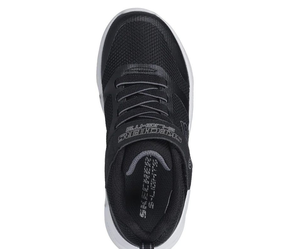 Zapatillas Skechers Meteor Lights (Luces) Niños 401675L-BKGY-2