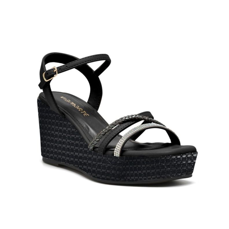 Sandalia De Fiesta Via Marte Black 23-11503-01-0