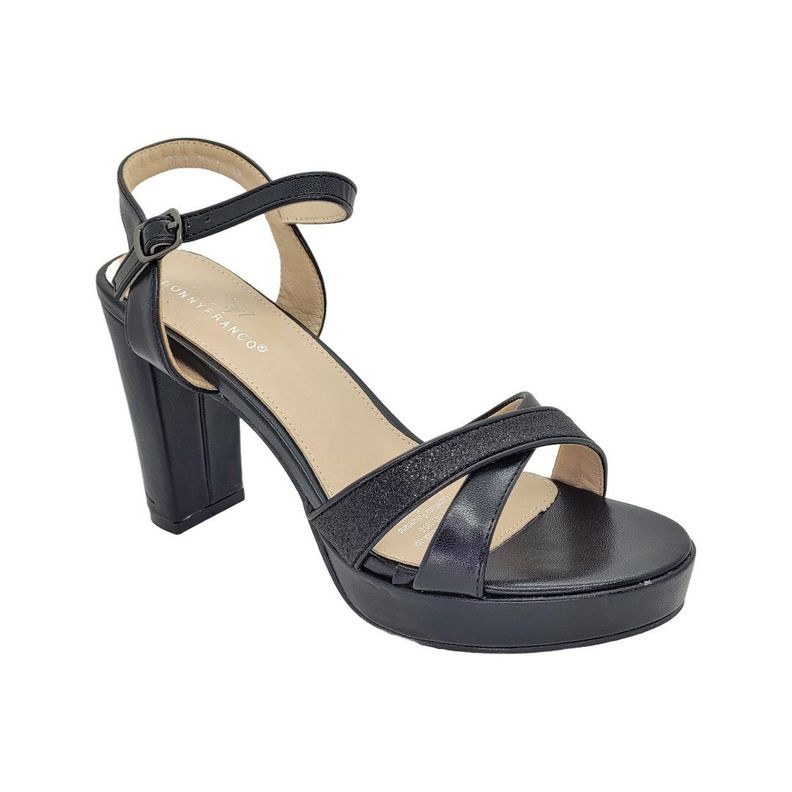 Sandalia De Fiesta Bonny Franco Black 384-5511-0