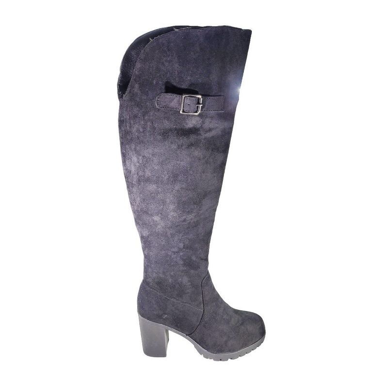 BOTAS BONNY FRANCO DE GAMUZA NEGRA 362-2606-1