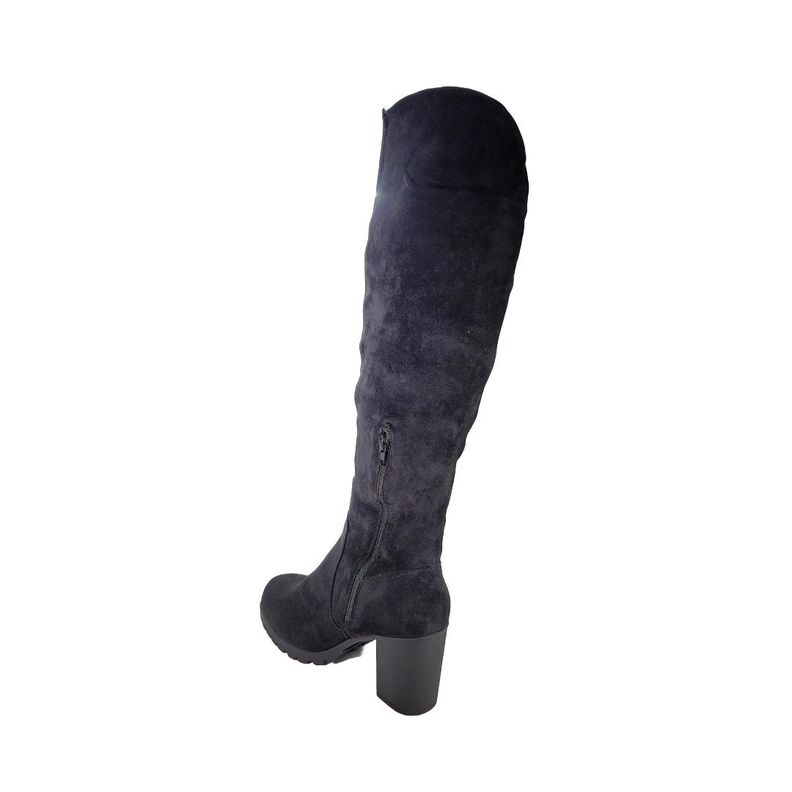 BOTAS BONNY FRANCO DE GAMUZA NEGRA 362-2606-2