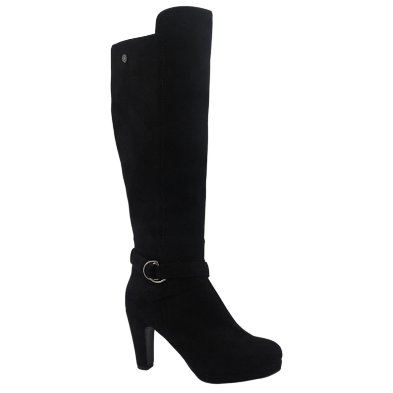 BOTAS CHALADA MUJER NEGRO MODA 1-BAMBINA-4-0