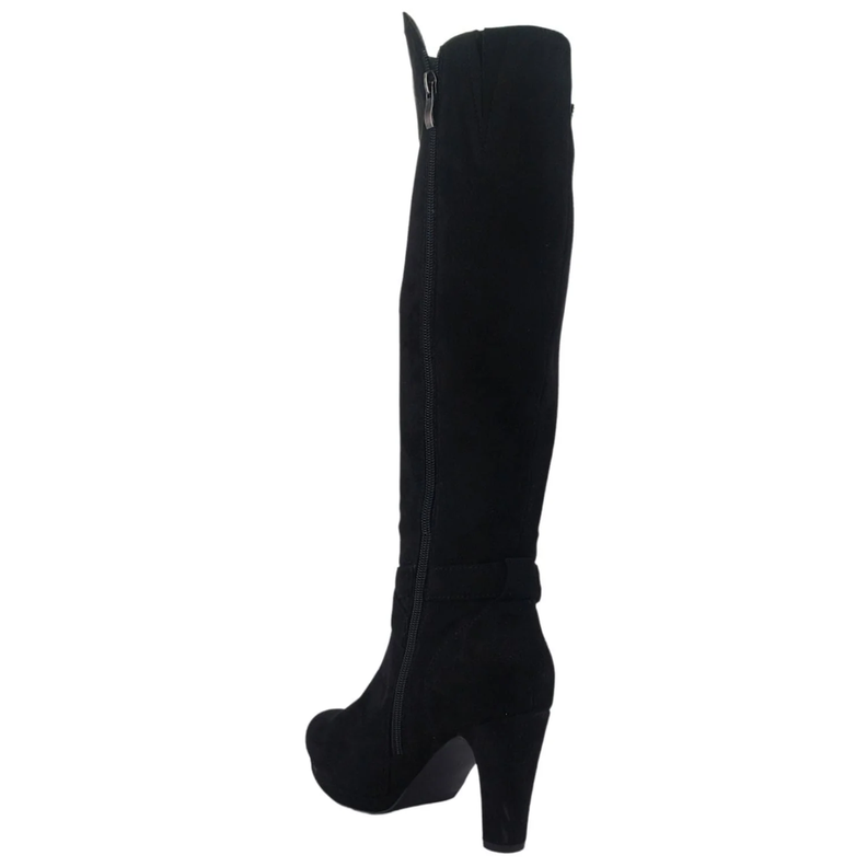 BOTAS CHALADA MUJER NEGRO MODA 1-BAMBINA-4-3