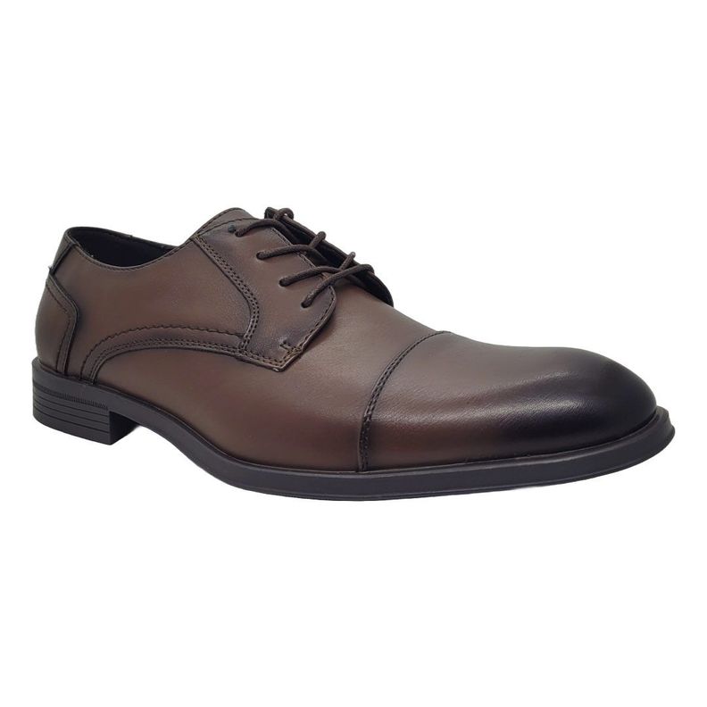 ZAPATOS FORMALES OXFORD CAP TOE TUO TUO CAFÉ | H03-2