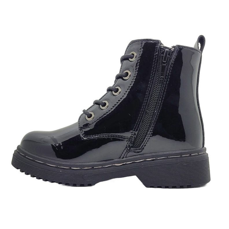 BOTINES BUBBLE GUMMERS NEGRO CHAROL 301-6866-1