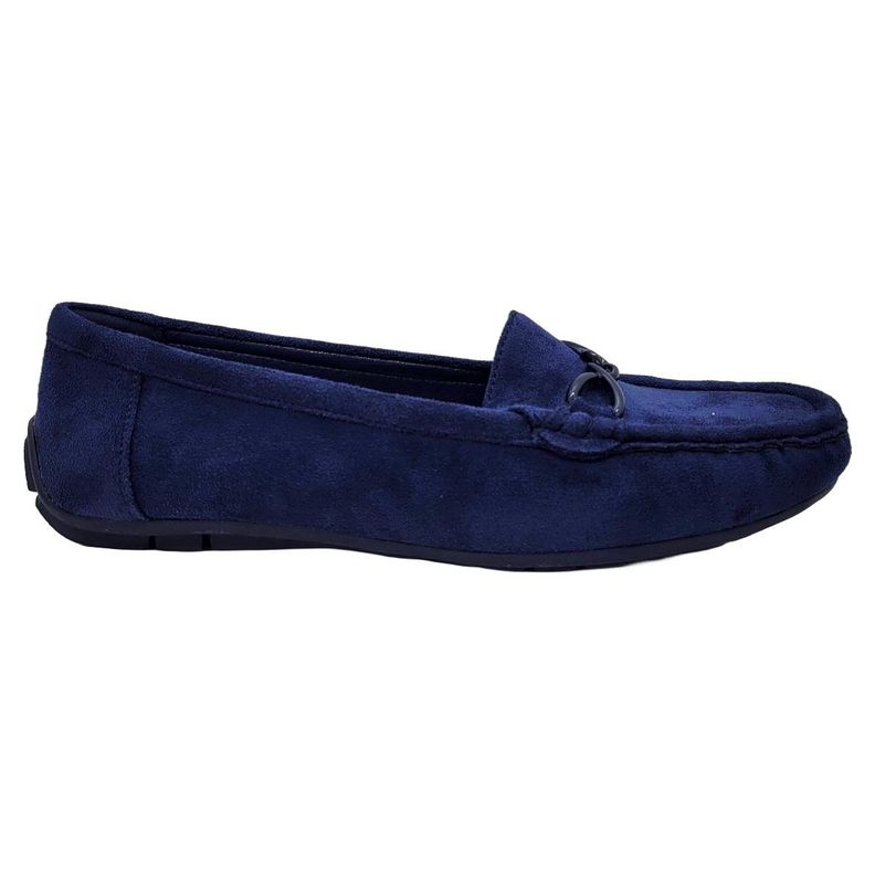 MOCASINES HUALUNAOTE GAMUZA AZULES | H-90-0