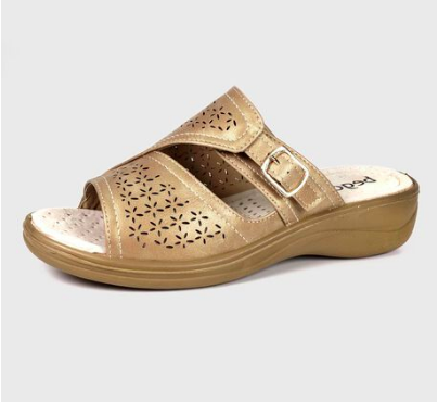SANDALIAS DORADAS GERD BEGOÑAS WAG420S22-0