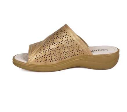 SANDALIAS DORADAS GERD BEGOÑAS WAG420S22-2