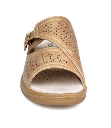 SANDALIAS DORADAS GERD BEGOÑAS WAG420S22-3