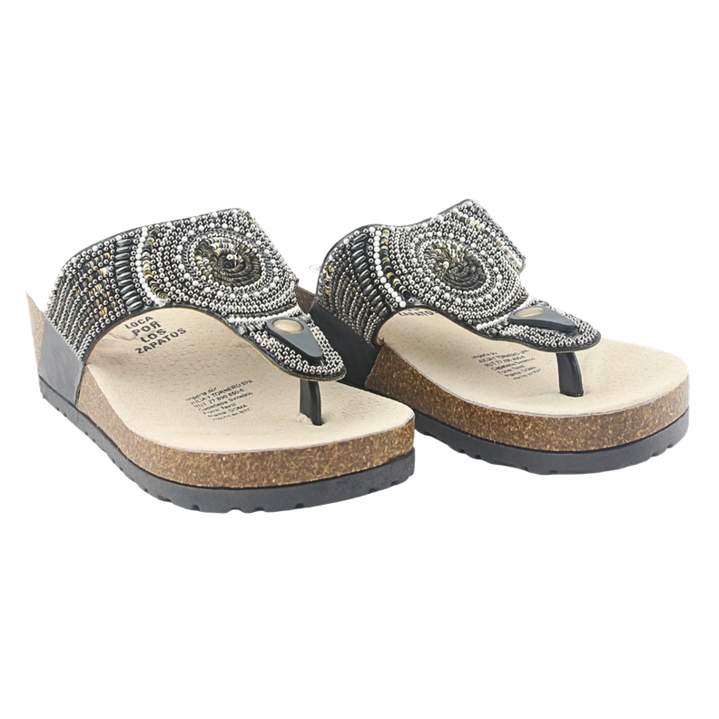 SANDALIAS CHALADA NEGRAS | 17-DOIT-10-3