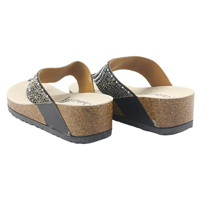 SANDALIAS CHALADA NEGRAS | 17-DOIT-10-4