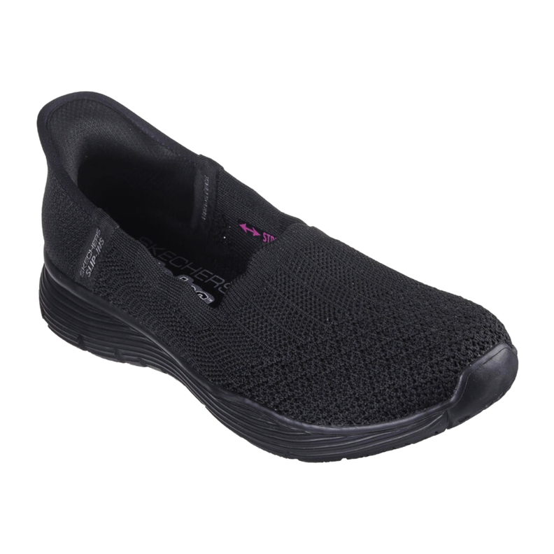 ZAPATILLAS SKECHERS SLIP-INS NEGRAS (MUJER) 158980-BBK-1