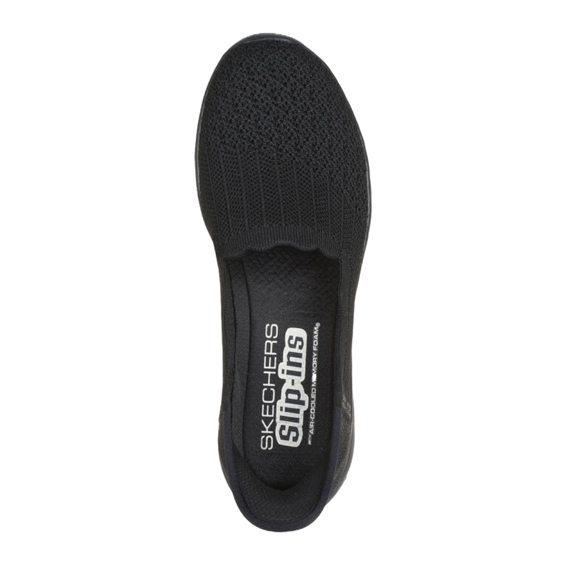 ZAPATILLAS SKECHERS SLIP-INS NEGRAS (MUJER) 158980-BBK-2