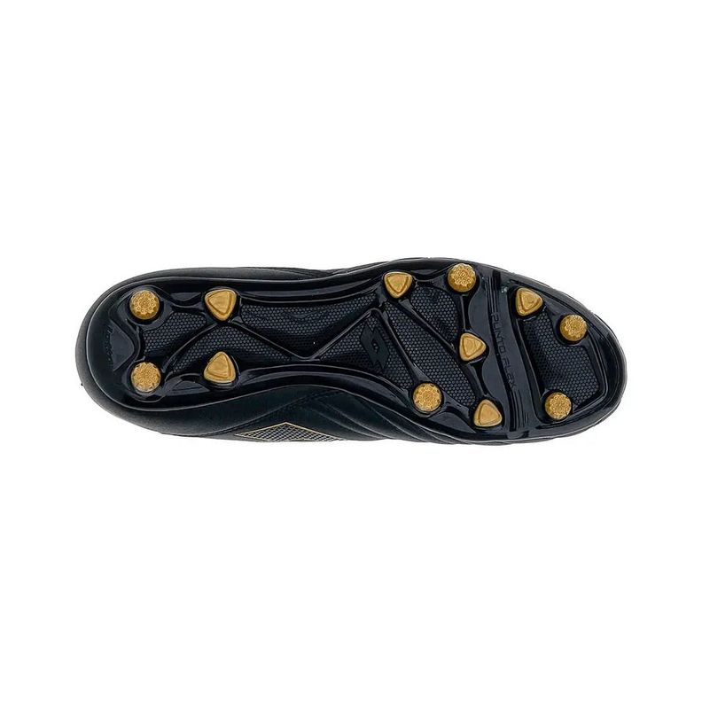 Zapato Fútbol Lotto Stadio 705 FG Negro Dorado Adulto 2195-1
