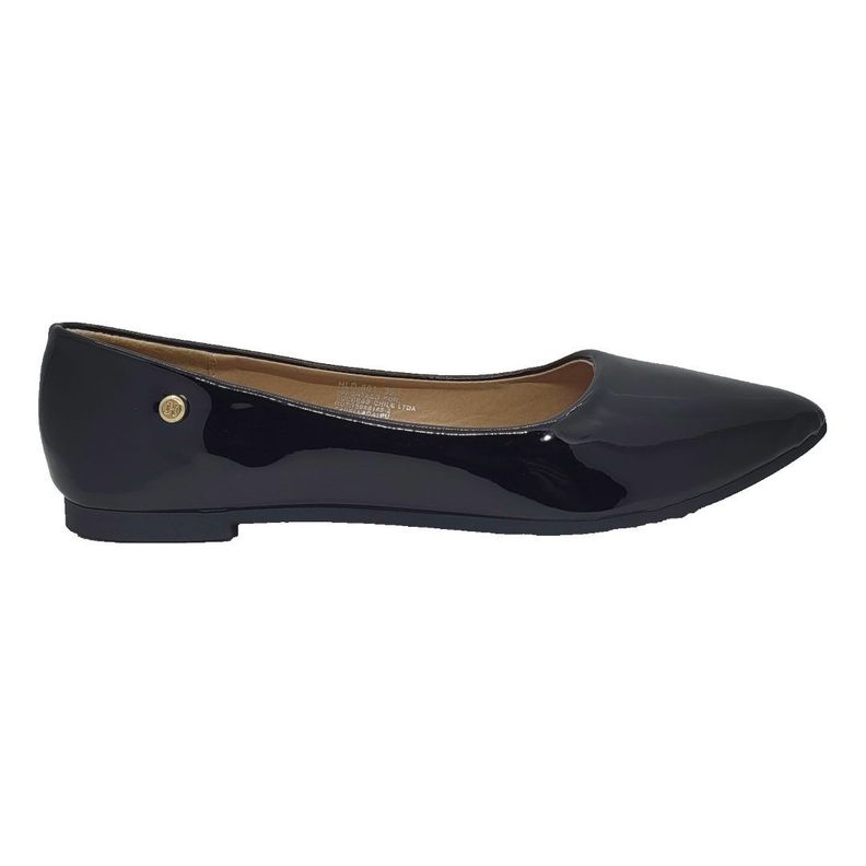 ZAPATOS HUALUNAOTE BLACK CHAROL | HLD-601A-0