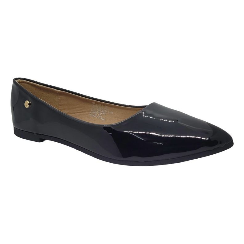 ZAPATOS HUALUNAOTE BLACK CHAROL | HLD-601A-2