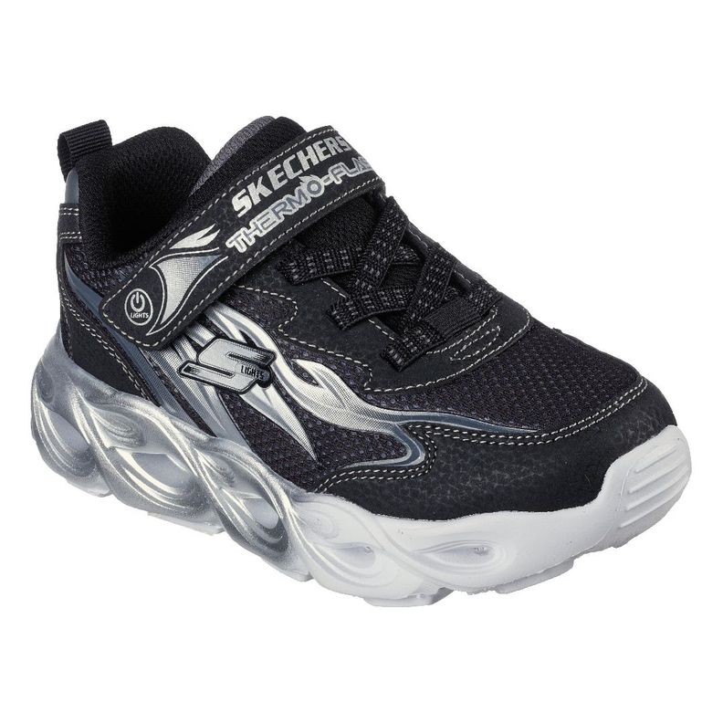 Zapatillas Skechers Thermo Flash Heat Flux (Luces) Niños 400103L-BKSL-0