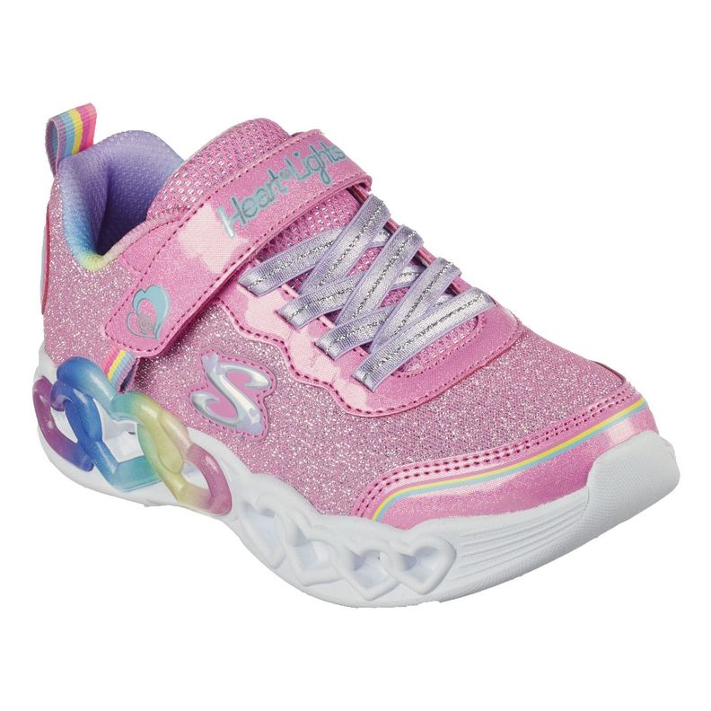 Zapatillas Skechers Infinite Heart Lights Love Prism (Luces) Niñas 303751L-PKMT-0