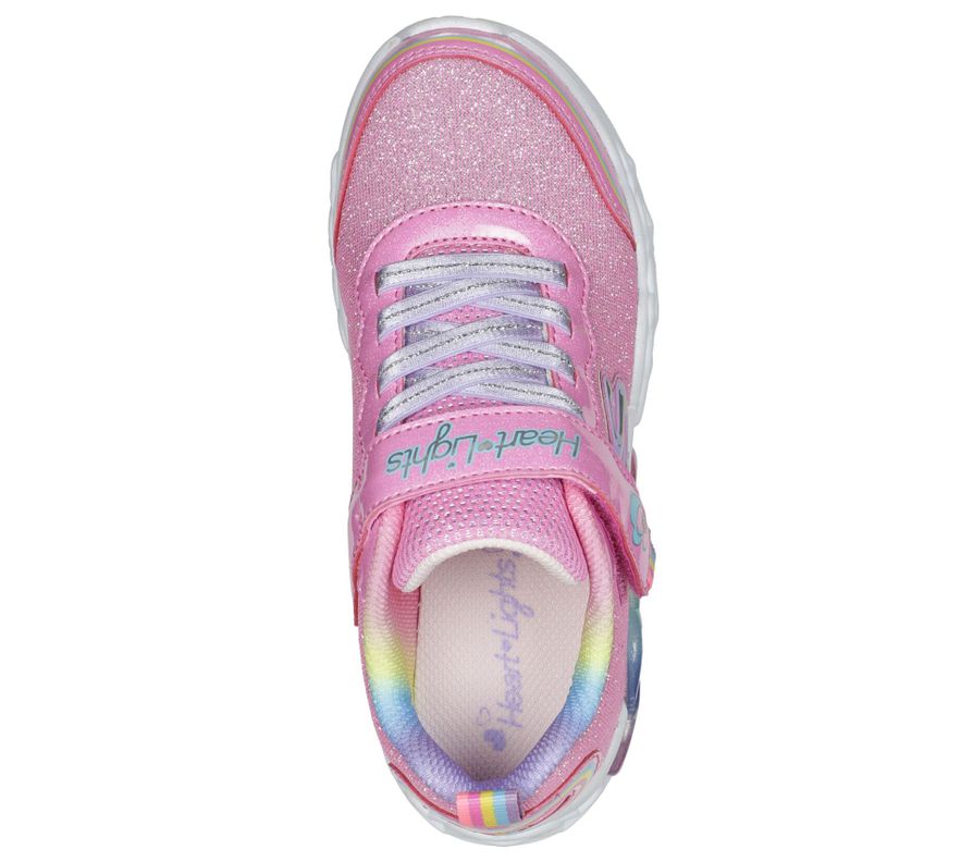 Zapatillas Skechers Infinite Heart Lights Love Prism (Luces) Niñas 303751L-PKMT-1